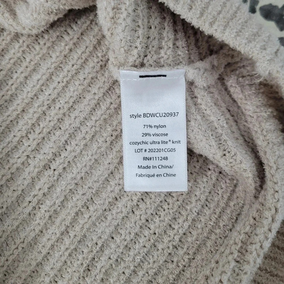 Barefoot Dreams CozyChic Ultra Lite Mixed Stitch Dolman Pullover - Picture 14 of 14